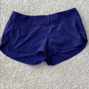Lululemon speed shorts size 6
